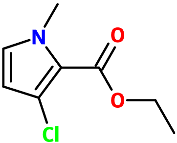 (image for) MC008084 Ethyl 3-chloro-1-methyl-1H-pyrrole-2-carboxylate